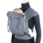 Graphite DidyKlick 4u by Didymos - Half Buckle CarrierLittle Zen One4048554407643