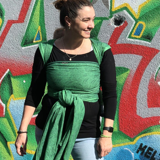 Green Thicket Woven Wrap by Didymos - Woven WrapLittle Zen One4048554985028
