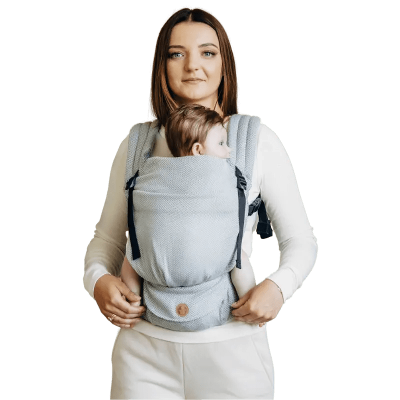 Grey LennyLight Baby Carrier by LennyLamb - Buckle CarrierLittle Zen One5907557780230