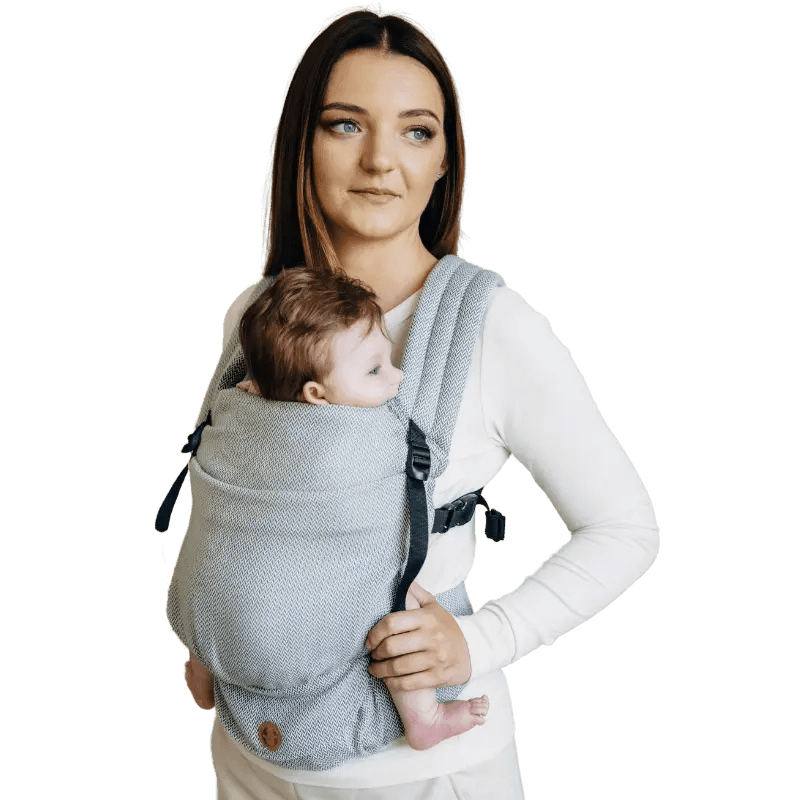 Grey LennyLight Baby Carrier by LennyLamb - Buckle CarrierLittle Zen One5907557780230