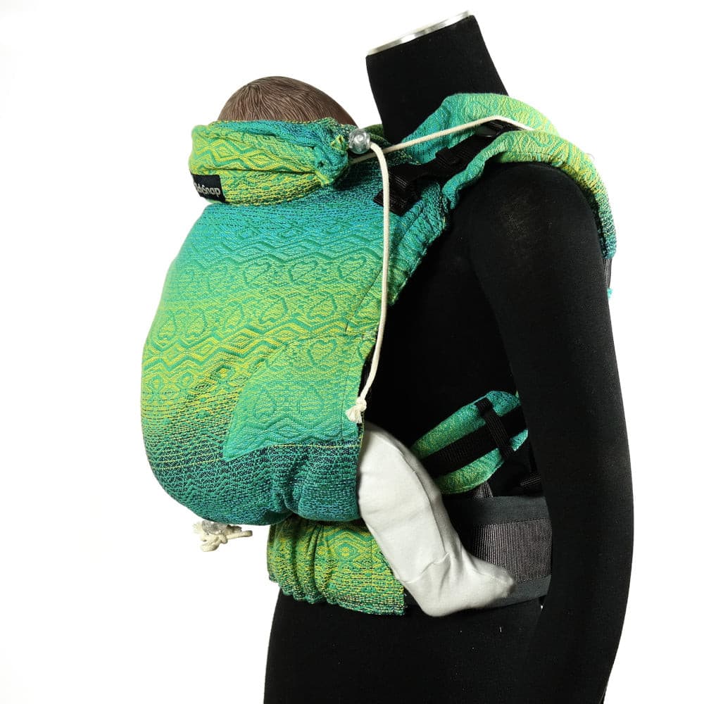 Hearts Malachite 4U DidySnap by Didymos - Buckle CarrierLittle Zen One4048554101671