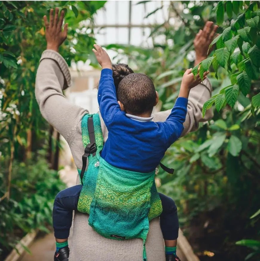 Hearts Malachite DidyGo Onbuhimo by Didymos - OnbuhimoLittle Zen One4146452599