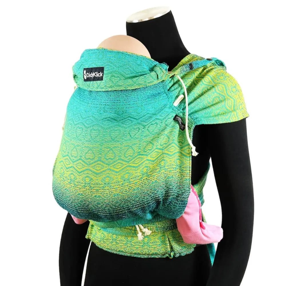 Hearts Malachite DidyKlick 4u Half Buckle by Didymos - Half Buckle CarrierLittle Zen One4048554101640