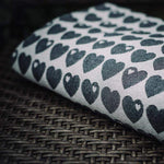 Hearts Monochrome byGraziela Woven Wrap by Didymos - Woven WrapLittle Zen One