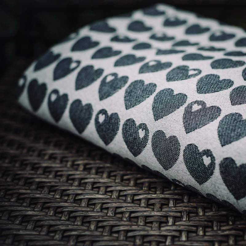 Hearts Monochrome byGraziela Woven Wrap by Didymos - Woven WrapLittle Zen One