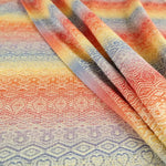 Hedwychs Hearts Rainbow Woven Wrap by Didymos - Woven WrapLittle Zen One4048554329129