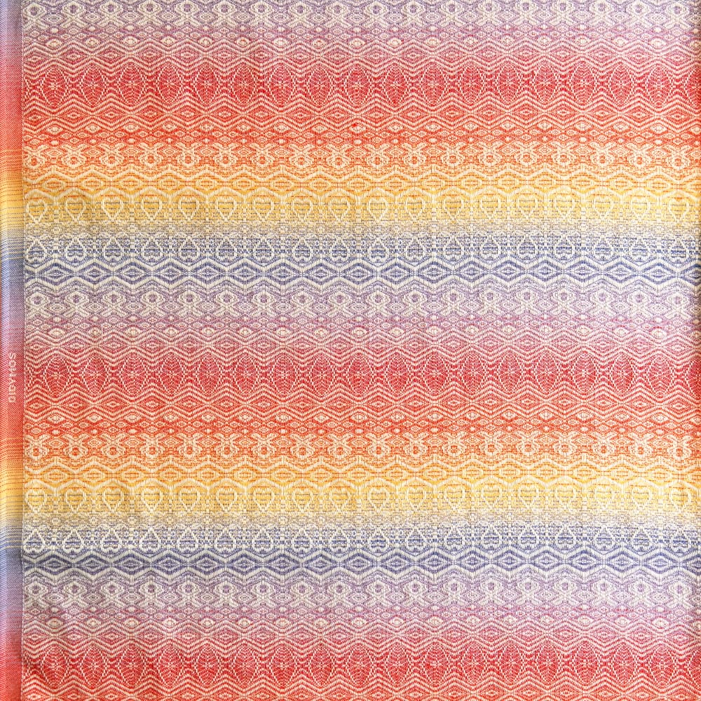 Hedwychs Hearts Rainbow Woven Wrap by Didymos - Woven WrapLittle Zen One4048554329129