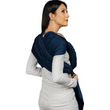 Herringbone Cobalt Woven Wrap by LennyLamb - Woven WrapLittle Zen One5907557745864