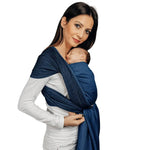 Herringbone Cobalt Woven Wrap by LennyLamb - Woven WrapLittle Zen One5907557745864