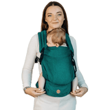 Herringbone Emerald LennyLight Baby Carrier