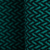 Herringbone Emerald Woven Wrap