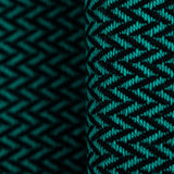 Herringbone Emerald Woven Wrap by LennyLamb - Woven WrapLittle Zen One