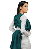Herringbone Emerald Woven Wrap by LennyLamb - Woven WrapLittle Zen One5907557745901