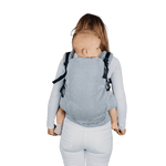 Herringbone Grey LennyPreschool Carrier by LennyLamb - Buckle CarrierLittle Zen One5907557769600