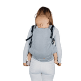 Herringbone Grey LennyPreschool Carrier by LennyLamb - Buckle CarrierLittle Zen One5907557769600