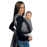 Herringbone Ombre Grey Woven Wrap by LennyLamb - Woven WrapLittle Zen One5907557724982