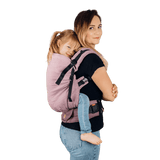 Herringbone Ombre Pink LennyPreschool Carrier by LennyLamb - Buckle CarrierLittle Zen One5907557753685