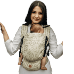 Infinity bamboo LennyLight Baby Carrier by LennyLamb - Buckle CarrierLittle Zen One5907557780223