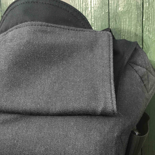Integra Baby Carrier Didymos Doubleface Anthracite - Buckle CarrierLittle Zen One