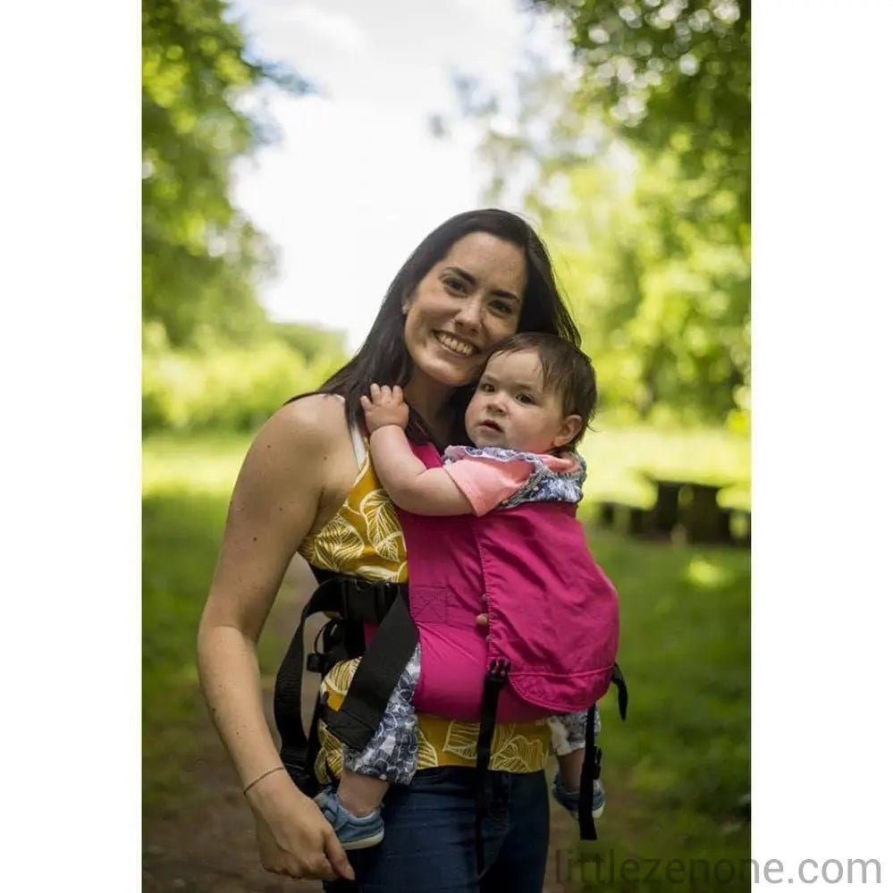 Integra Baby Carrier Solar Electric Pink Buckle Carrier