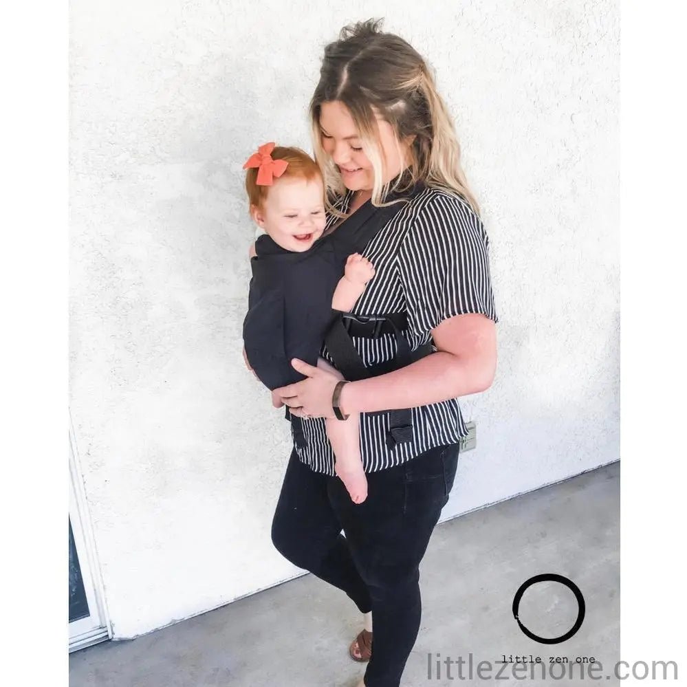 Integra Baby Carrier Solar Jet Black - Buckle CarrierLittle Zen One4157019164