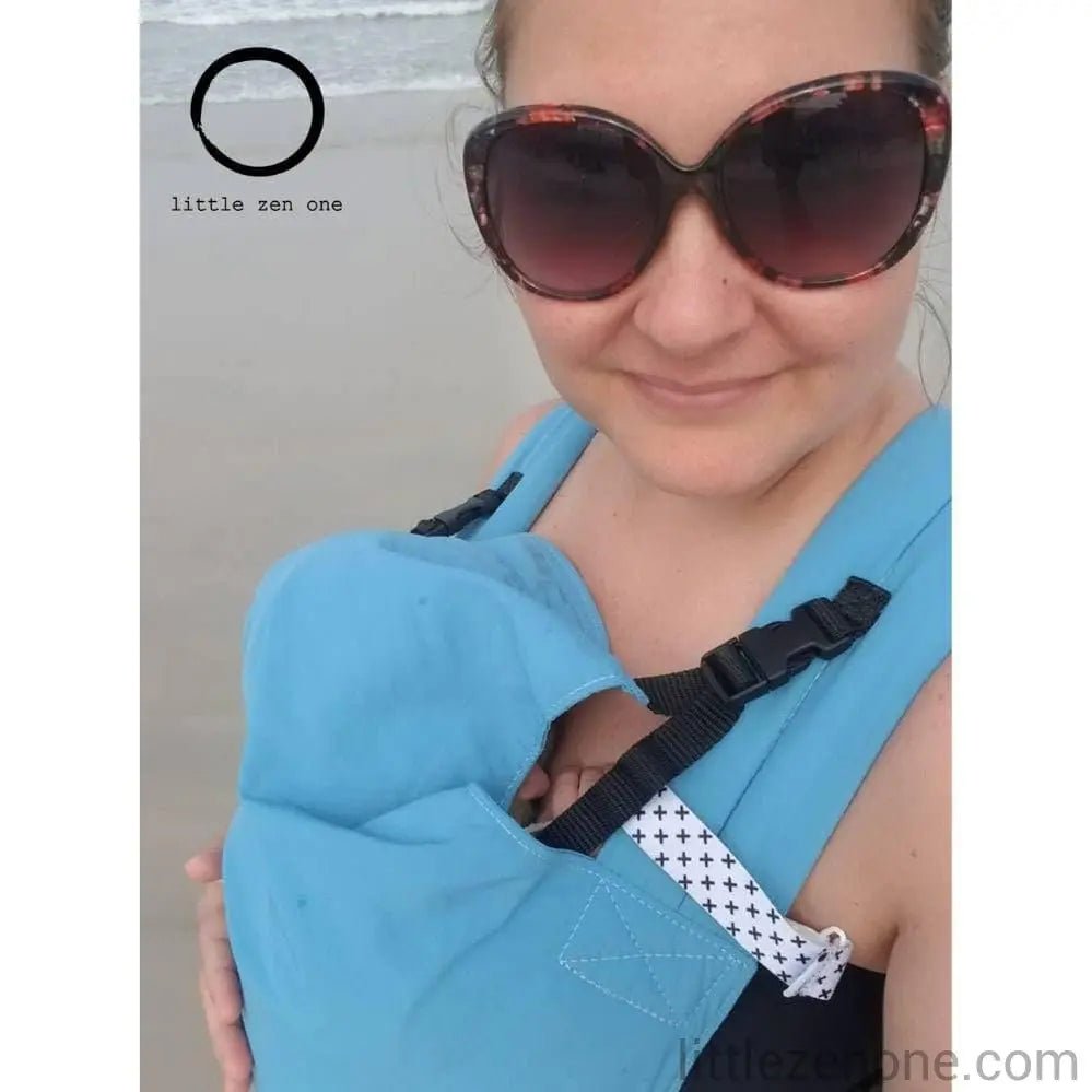 Integra Baby Carrier Solar Niagara Blue - Buckle CarrierLittle Zen One4142454321