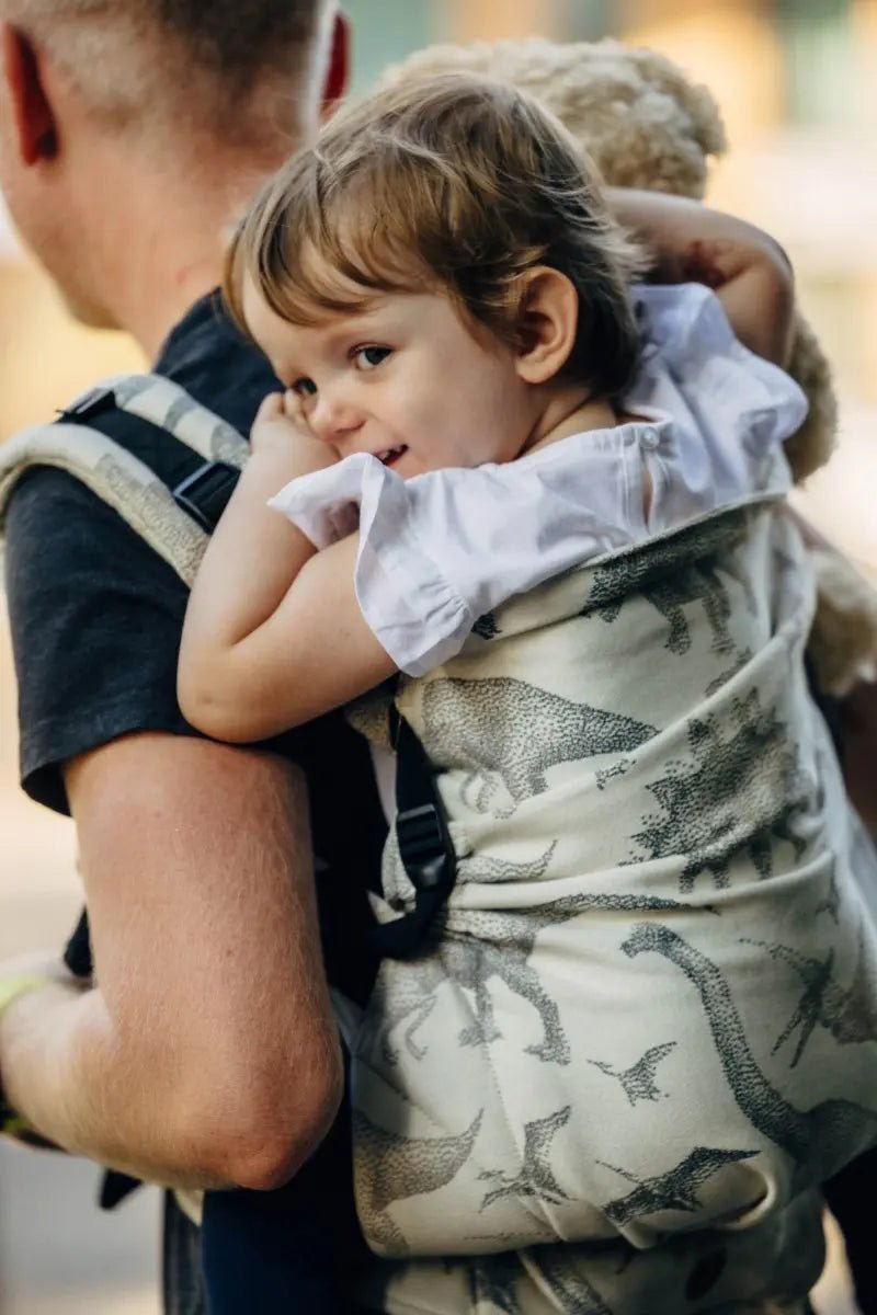 Jurassic Park Ice Desert LennyPreschool Carrier by LennyLamb - Buckle CarrierLittle Zen One5907557782142