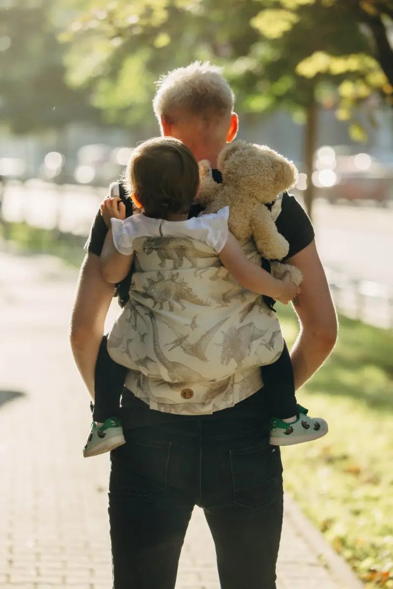 Jurassic Park Ice Desert LennyPreschool Carrier by LennyLamb - Buckle CarrierLittle Zen One5907557782142