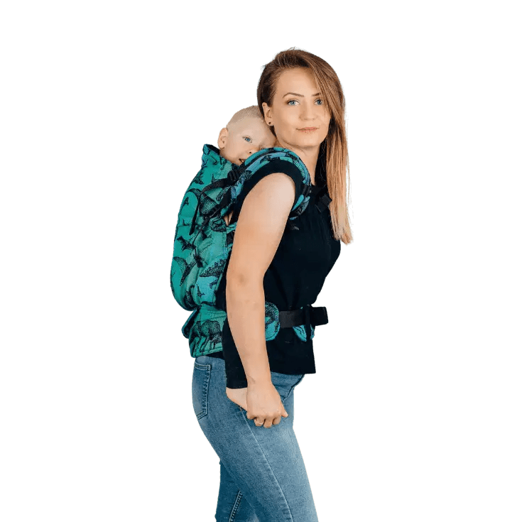 Jurassic Park LennyPreschool Carrier by LennyLamb - Buckle CarrierLittle Zen One5907557752749