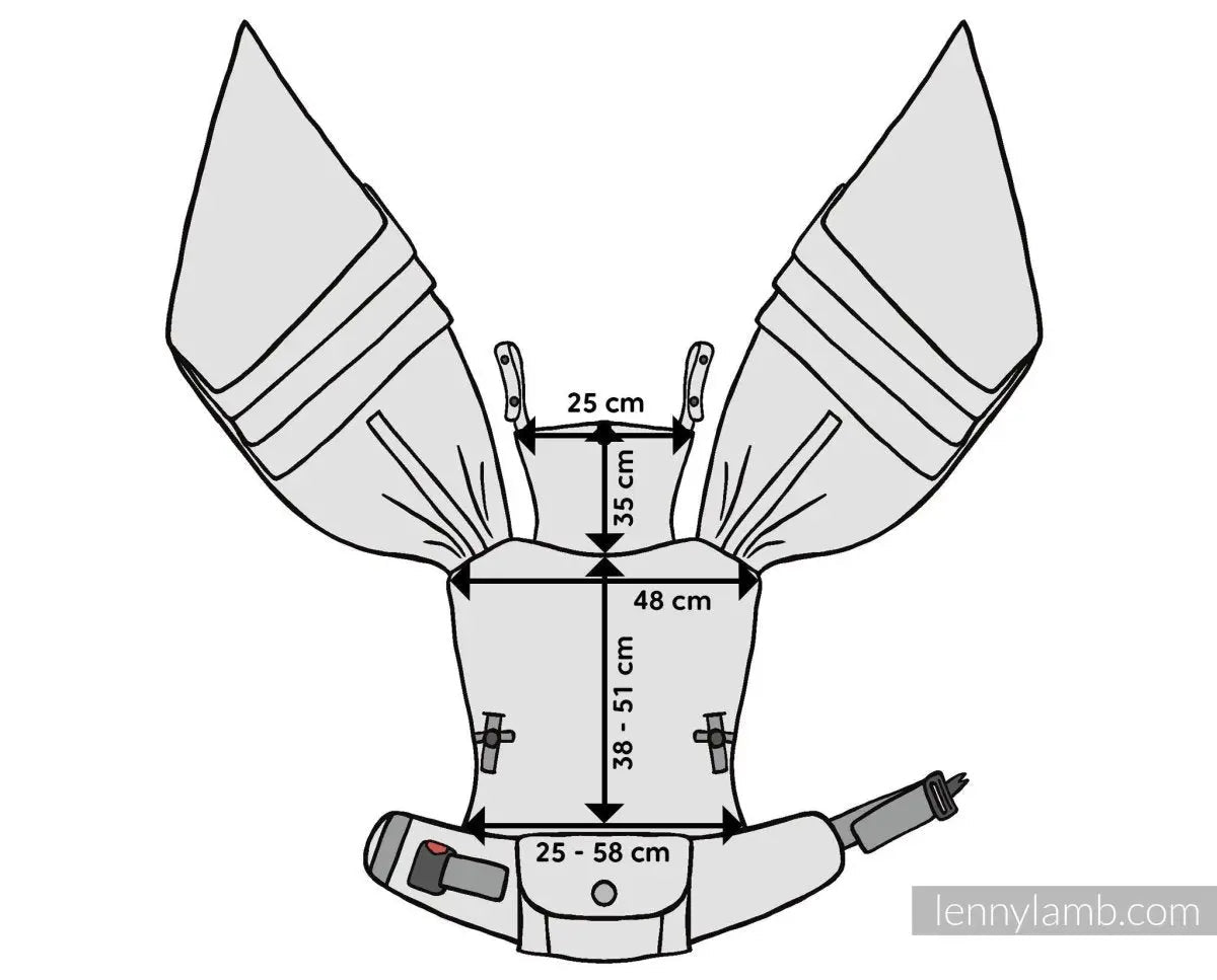Jurassic Park New Era Preschool LennyHybrid Half Buckle by LennyLamb - Half Buckle CarrierLittle Zen One5907557762137
