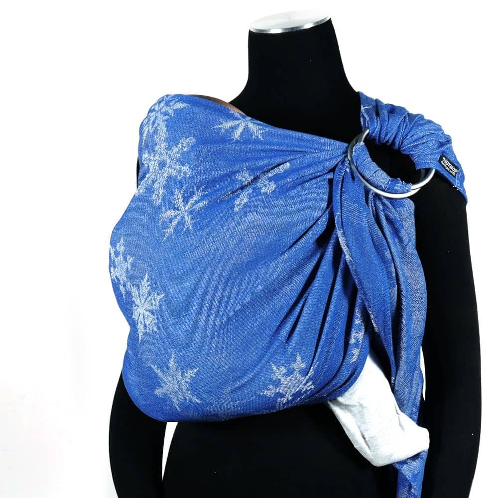 Let It Snow Wool DidySling Ring Sling by Didymos - Ring SlingLittle Zen One4048554303754