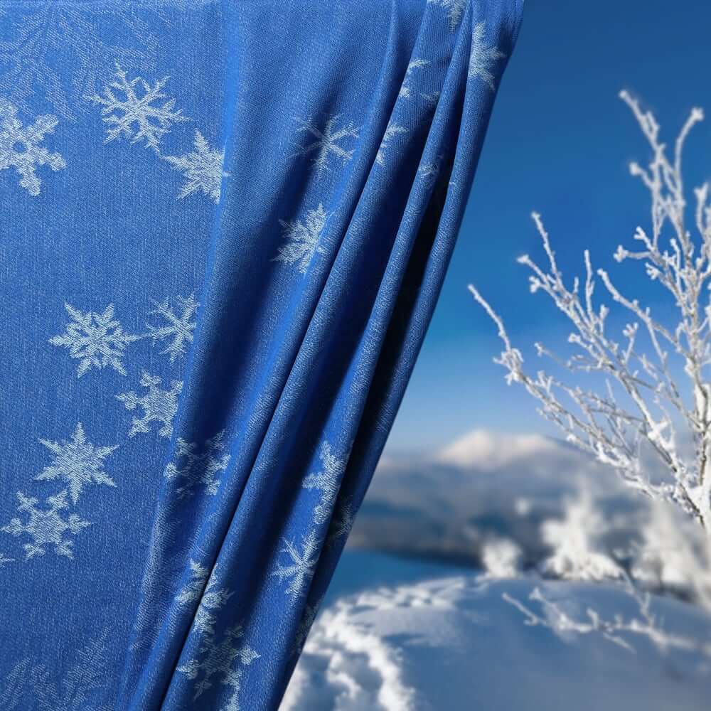 Let It Snow Wool Woven Wrap by Didymos - Woven WrapLittle Zen One