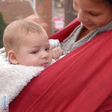 Lisca Burgundy Woven Wrap