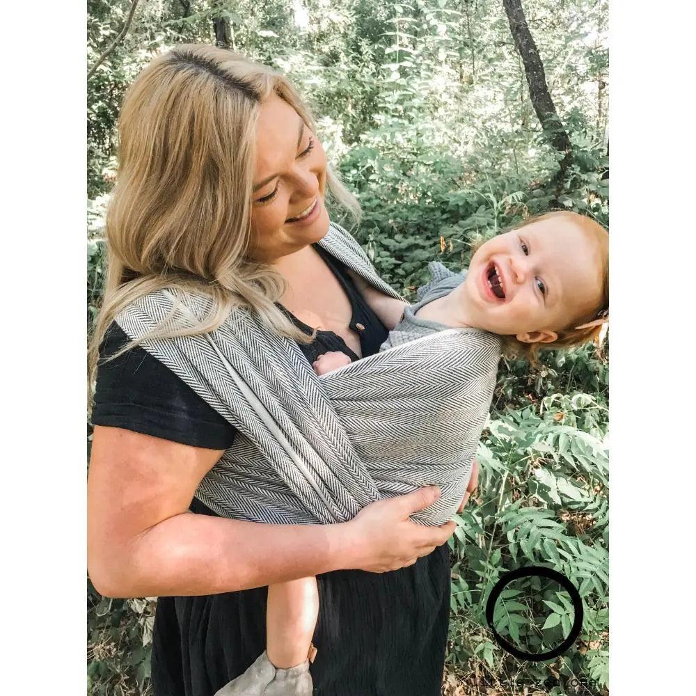 Lisca Grigio Woven Wrap