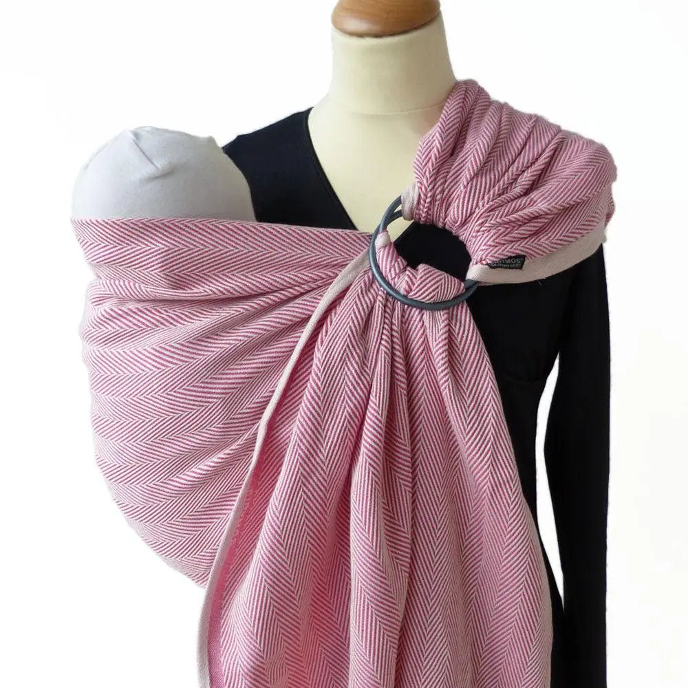 Lisca Raspberry DidySling Ring Sling by Didymos - Ring SlingLittle Zen One4048554866952