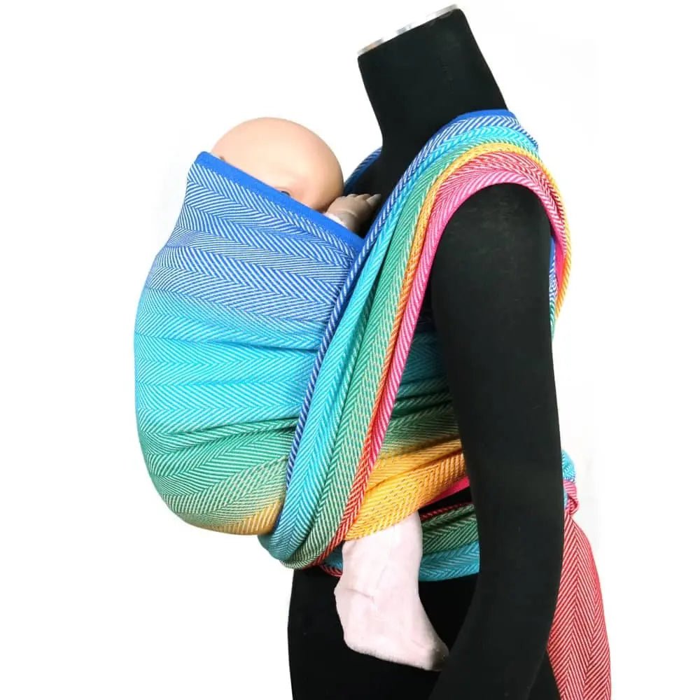 Lisca White Rainbow 2022 Woven Wrap