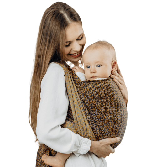 Littlelove Golden Woven Wrap by LennyLamb - Woven WrapLittle Zen One
