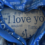 Love Blue tussah silk Woven Wrap by Didymos - Woven WrapLittle Zen One4136305238