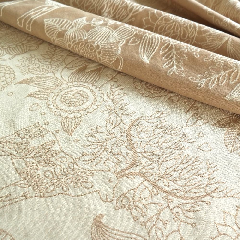 Magic Forest Almond Baby Woven Wrap