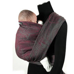 Magic Forest Berry Linen Woven Wrap by Didymos - Woven WrapLittle Zen One