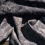 Magic Forest Monochrome linen Woven Wrap by Didymos - Woven WrapLittle Zen One