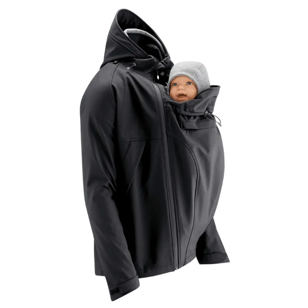 BABY Lナイロンjkt Mamalila Cosy Allrounder Mustard Softshell Maternity and