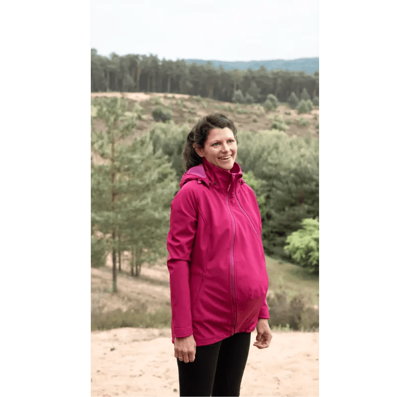 Mamalila Allrounder Berry Softshell Maternity and Babywearing Jacket