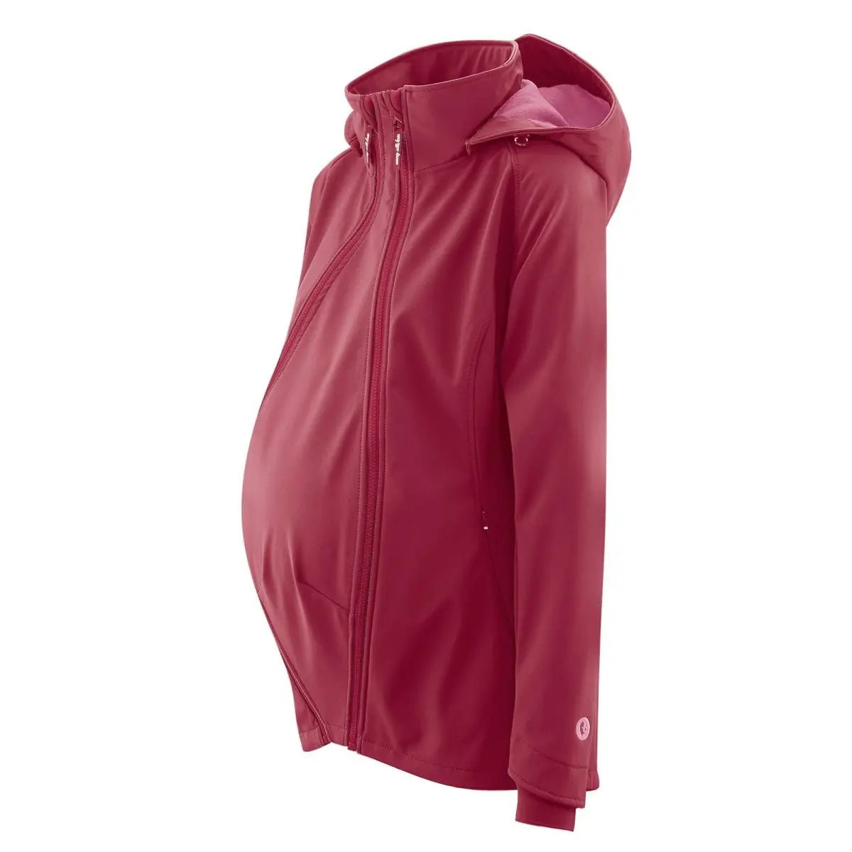 Mamalila Allrounder Berry Softshell Maternity and Babywearing Jacket - Babywearing OuterwearLittle Zen One4251054511721