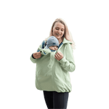 Mamalila Allrounder Mint Softshell Maternity and Babywearing Jacket Babywearing