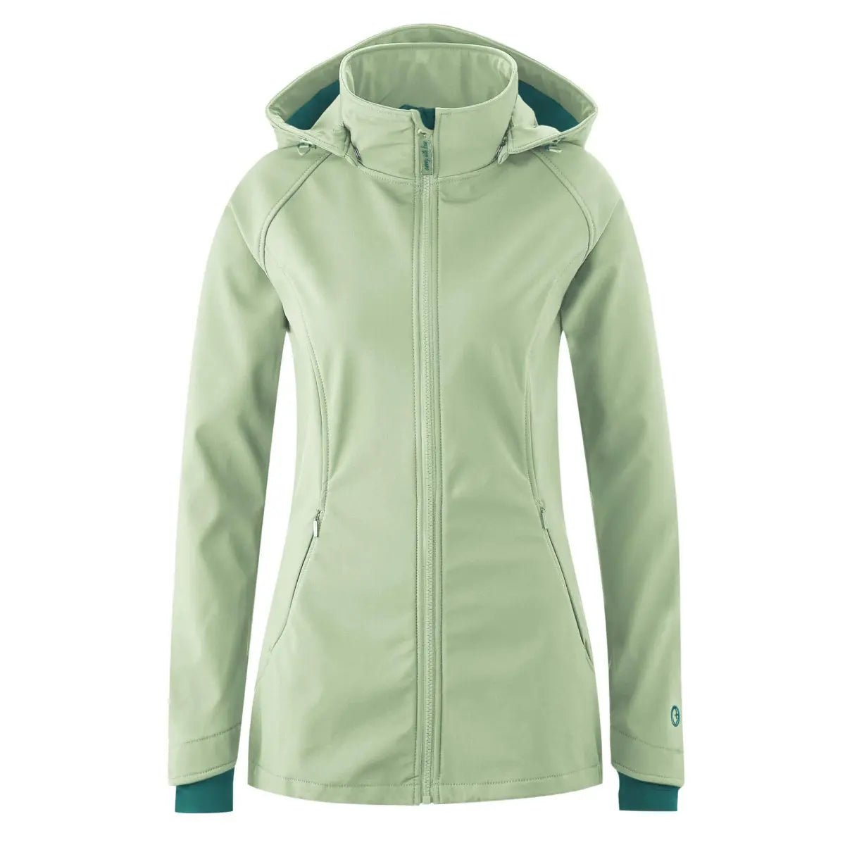 Mamalila Allrounder Mint Softshell Maternity and Babywearing Jacket Babywearing
