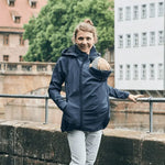Mamalila Allrounder Navy Softshell Maternity and Babywearing Jacket - Babywearing OuterwearLittle Zen One4251054511202