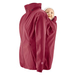 Mamalila Allrounder Softshell Babywearing Jacket Berry - Babywearing OuterwearLittle Zen One4251054511721