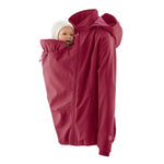 Mamalila Allrounder Softshell Babywearing Jacket Berry - Babywearing OuterwearLittle Zen One4251054511721