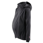 Mamalila Allrounder Softshell Babywearing Jacket Black - Babywearing OuterwearLittle Zen One4251054512469